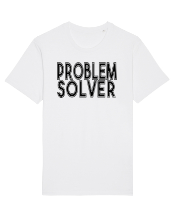 Problem solver - black White