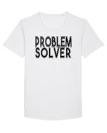 Problem solver - black Tricou mânecă scurtă guler larg Bărbat Skater