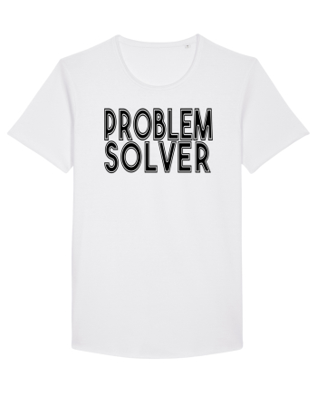 Problem solver - black White