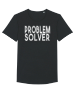 Problem solver - alb Tricou mânecă scurtă guler larg Bărbat Skater