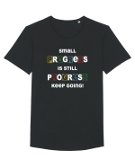 About progress Tricou mânecă scurtă guler larg Bărbat Skater