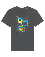 De vara Tricou mânecă scurtă Unisex Rocker