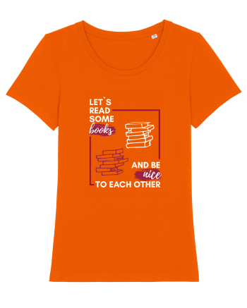 Let`s read some books Bright Orange