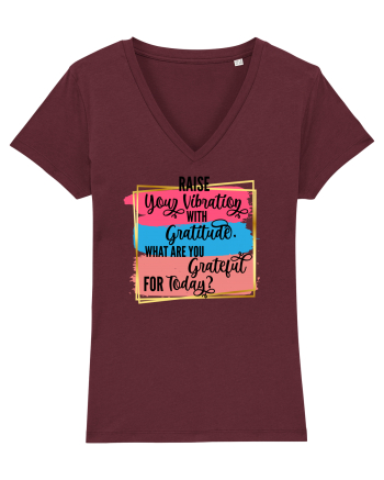 Raise your vibration Burgundy
