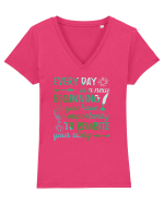 Rewrite your story Tricou mânecă scurtă guler V Damă Evoker