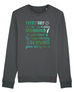 Rewrite your story Bluză mânecă lungă Unisex Rise