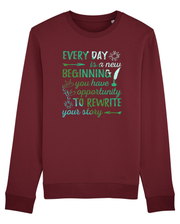 Rewrite your story Burgundy