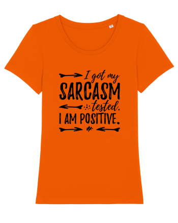 Sarcasm Bright Orange