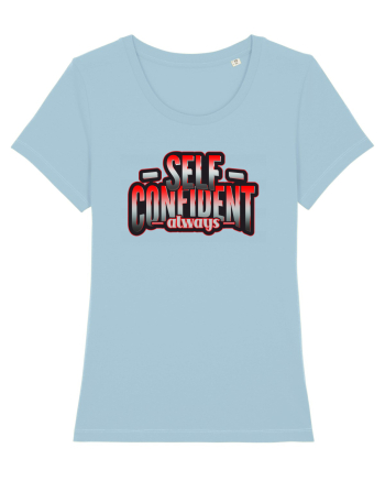 Self confident Sky Blue
