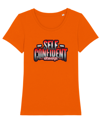 Self confident Bright Orange