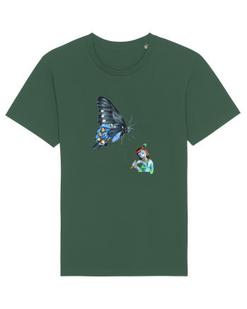 Butterfly music Bottle Green