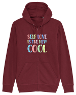 Self love is the new cool Hanorac cu fermoar Unisex Connector