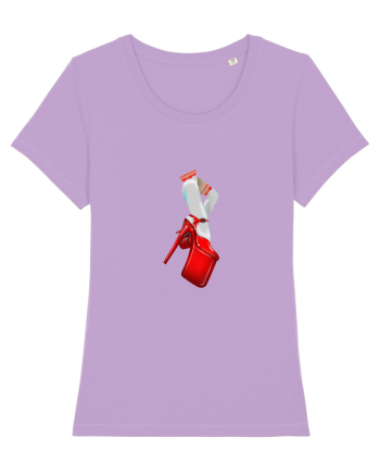 Red shoes Lavender Dawn