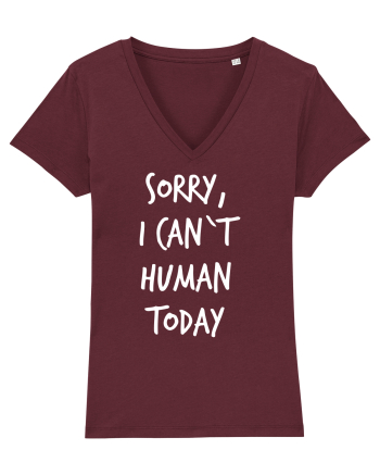 Can`t human - alb Burgundy