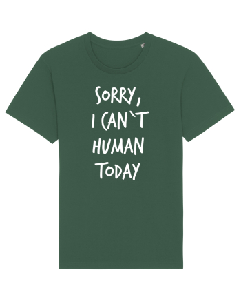 Can`t human - alb Bottle Green