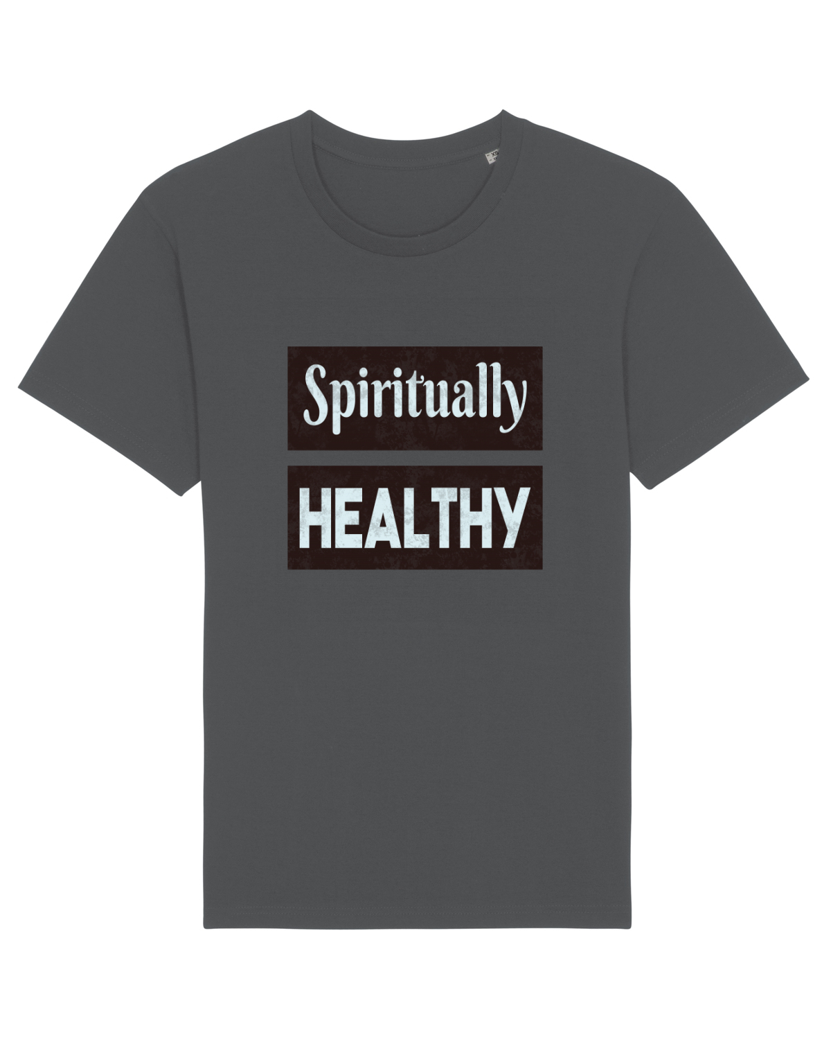 Tricou mânecă scurtă Unisex Rocker Anthracite
