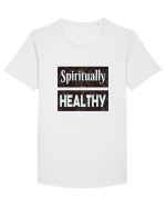 Spiritually healthy Tricou mânecă scurtă guler larg Bărbat Skater