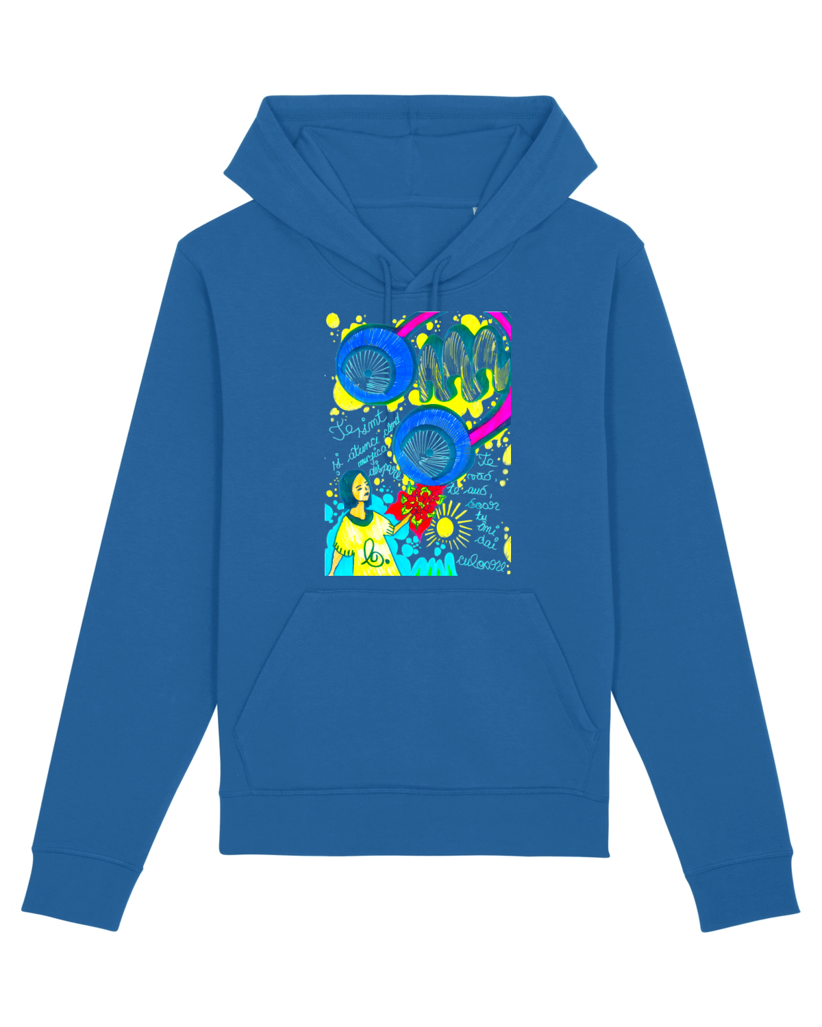 Hanorac Unisex Drummer Royal Blue