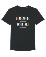 Stronger Tricou mânecă scurtă guler larg Bărbat Skater