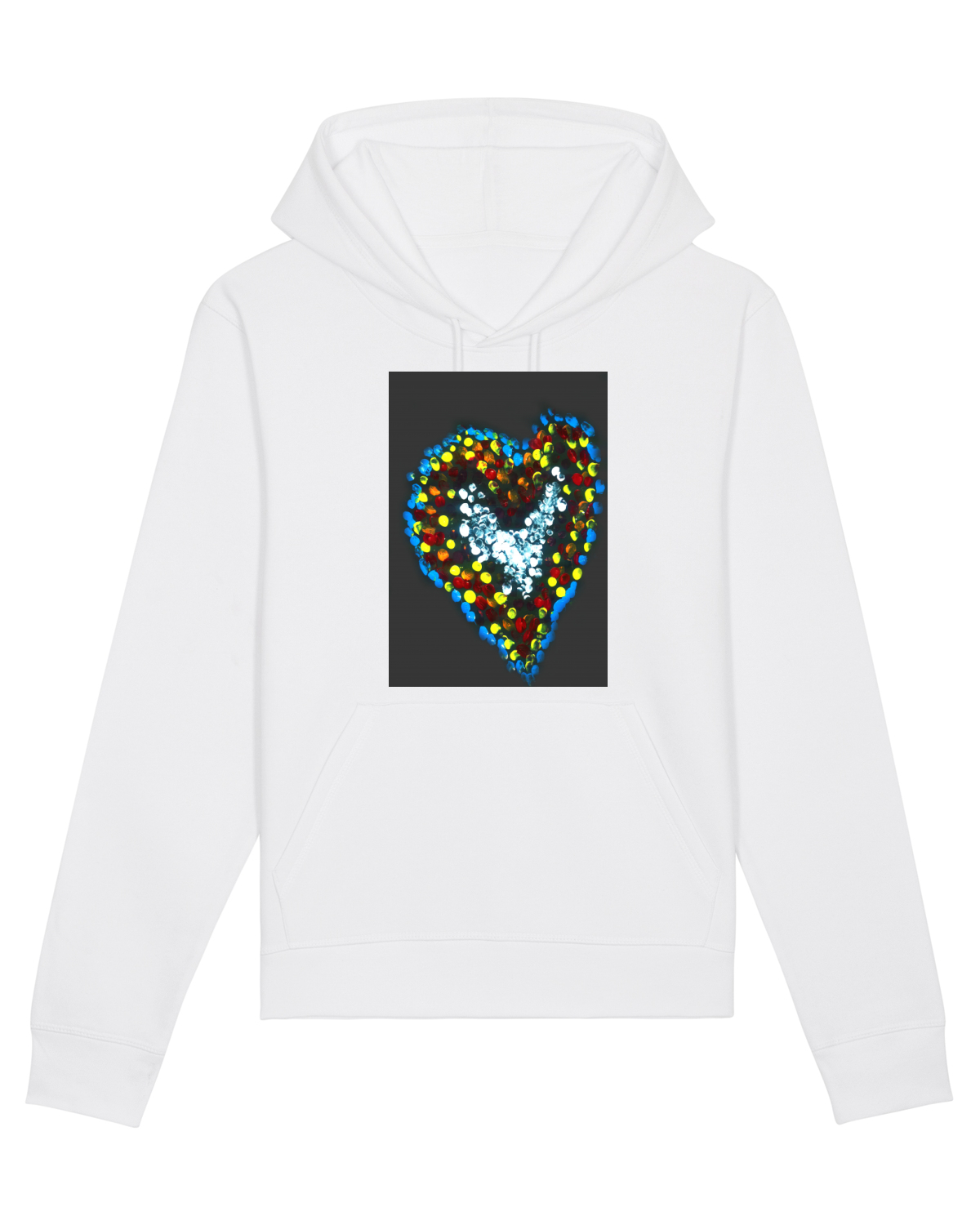 Hanorac Unisex Drummer White