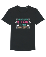 All You Need Is Love And More Coffee Tricou mânecă scurtă guler larg Bărbat Skater