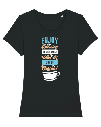 Blessing With A Coffee Black