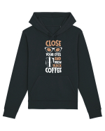 Close Your Eyes And Brew Black Coffee Hanorac Unisex Drummer