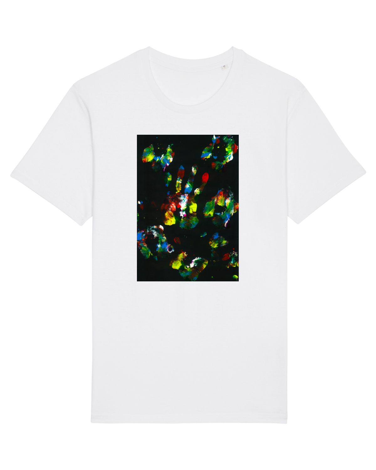 Tricou mânecă scurtă Unisex Rocker White