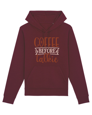 Coffee Before Talkie Burgundy