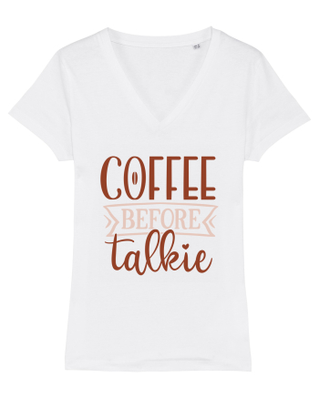Coffee Before Talkie White