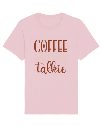 Coffee Before Talkie Cotton Pink