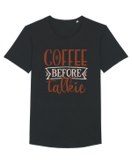 Coffee Before Talkie Tricou mânecă scurtă guler larg Bărbat Skater