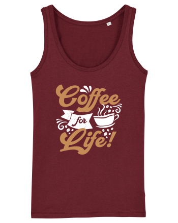 Coffee For Life Burgundy