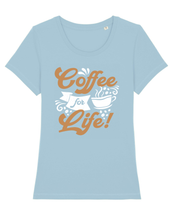 Coffee For Life Sky Blue