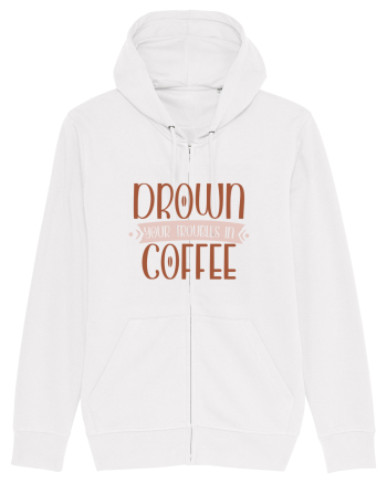 Drown your troubles in coffee White