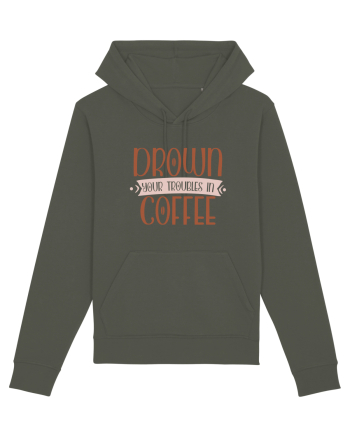 Drown your troubles in coffee Khaki