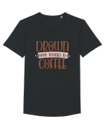 Drown your troubles in coffee Tricou mânecă scurtă guler larg Bărbat Skater