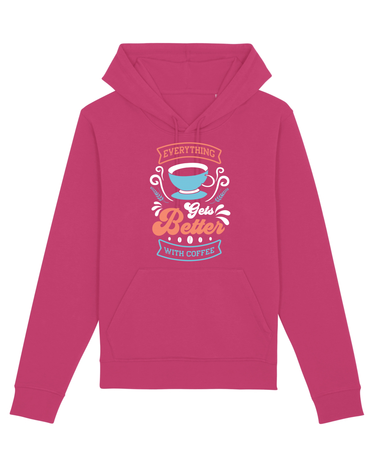 Hanorac Unisex Drummer Raspberry