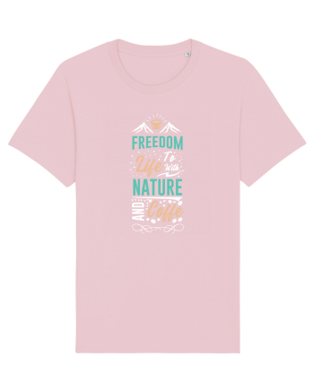 Freedom Nature Coffee Cotton Pink