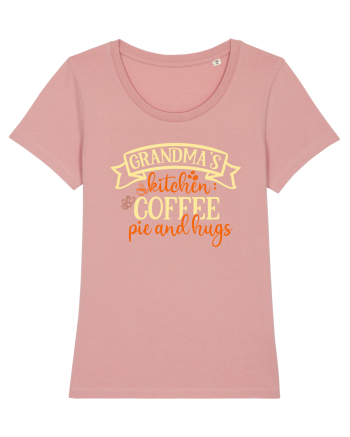 Grandma's kitchen coffee, pie and hugs Canyon Pink