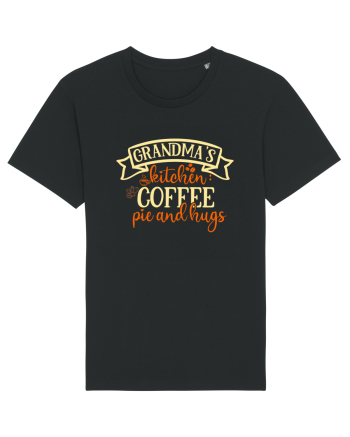 Grandma's kitchen coffee, pie and hugs Black
