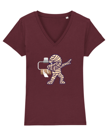 toilet mummy Burgundy