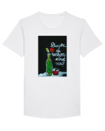Despre ce vorbim Tricou mânecă scurtă guler larg Bărbat Skater