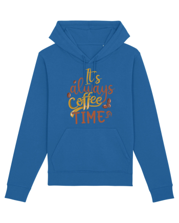 It's Always Coffee Time Royal Blue