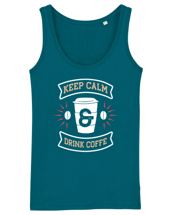 Keep Calm And Drink Coffee Ocean Depth