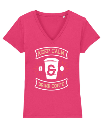 Keep Calm And Drink Coffee Raspberry