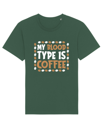 My Blood Type Is Coffee Bottle Green