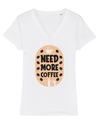 Need More Coffee White