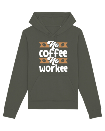 No Coffee No Workee Khaki