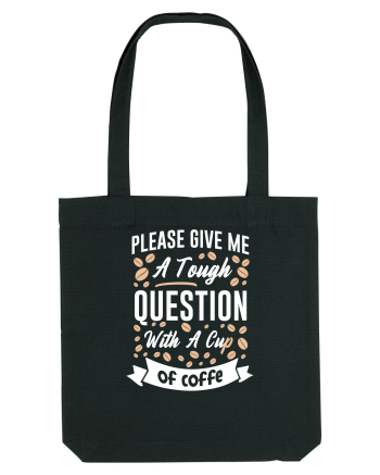 Question With A Cup Of Coffee Black